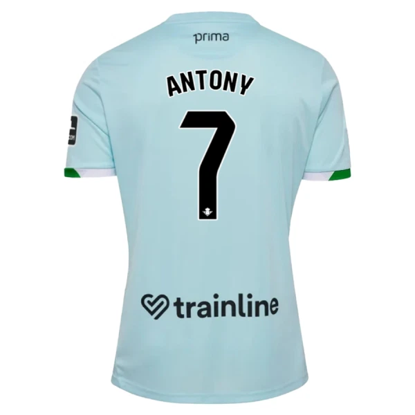 Real Betis Antony 7 Fotbollströja Borta 2025/26