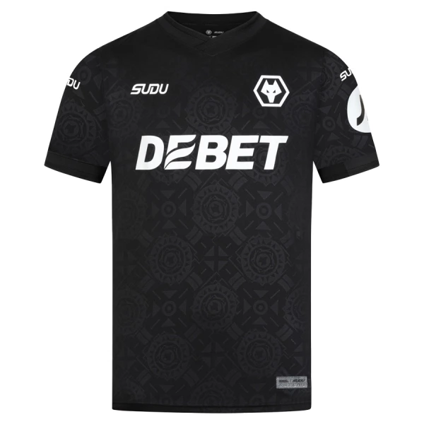 Wolverhampton Målvakt Fotbollströja 2025/26 Svart