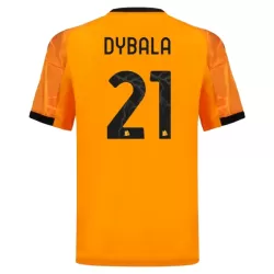 AS Roma Dybala 21 Fotbollströja Borta 2025/26 AS Roma Dybala 21 Fotbollströja Borta 2025/26
