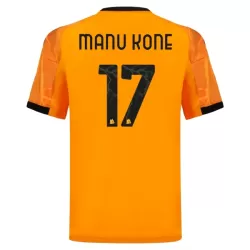 AS Roma Manu Kone 17 Fotbollströja Borta 2025/26 AS Roma Manu Kone 17 Fotbollströja Borta 2025/26