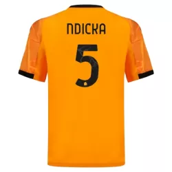 AS Roma Ndicka 5 Fotbollströja Borta 2025/26 AS Roma Ndicka 5 Fotbollströja Borta 2025/26