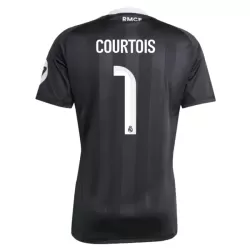 Real Madrid Courtois 1 Målvakt Fotbollströja 2025/26 Svart Real Madrid Courtois 1 Målvakt Fotbollströja 2025/26 Svart