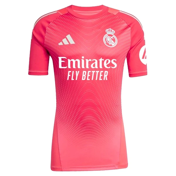 Real Madrid Målvakt Fotbollströja 2025/26 Röd