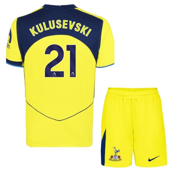 Tottenham Hotspur Kulusevski 21 Fotbollströja Barn Tredje 2025/26