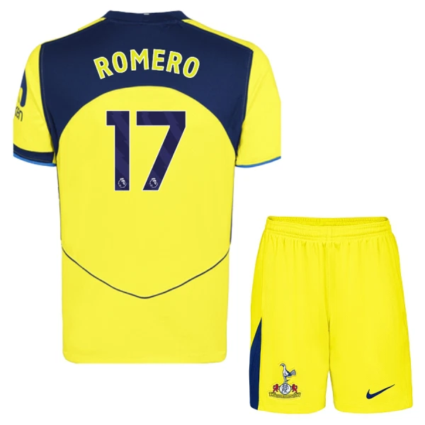 Tottenham Hotspur Romero 17 Fotbollströja Barn Tredje 2025/26