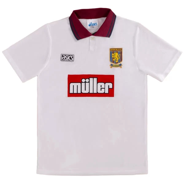 Aston Villa 1994-95 Fotbollströja Hemma Retro Aston Villa 1994-95 Fotbollströja Hemma Retro