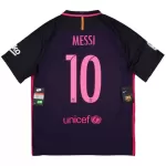 Barcelona Messi 10 2016-17 Fotbollströja Borta Retro