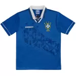 Brasilien Fotbollströja Borta Retro 1994