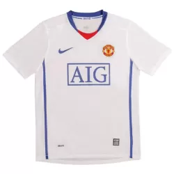 Manchester United 2008-09 Fotbollströja Borta Retro Manchester United 2008-09 Fotbollströja Borta Retro