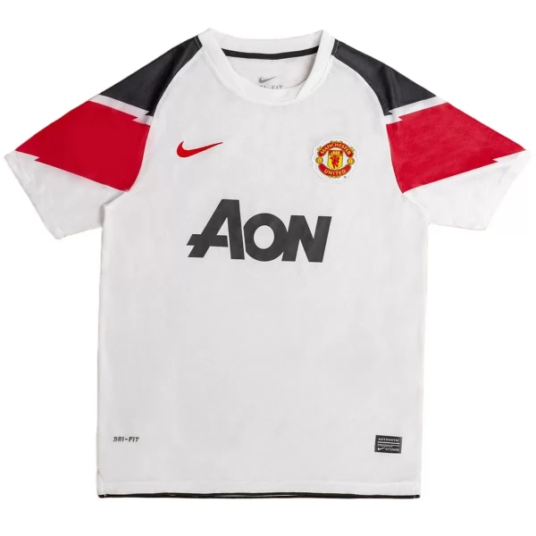 Manchester United 2010-11 Fotbollströja Borta Retro Manchester United 2010-11 Fotbollströja Borta Retro