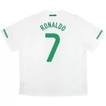 Portugal Ronaldo 7 2010 Fotbollströja Borta Retro