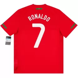 Portugal Ronaldo 7 2010 Fotbollströja Hemma Retro Portugal Ronaldo 7 2010 Fotbollströja Hemma Retro