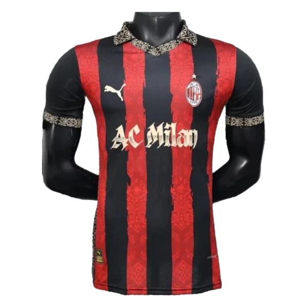 AC Milan Fotbollströja 2025/26 Röd - Speciell AC Milan Fotbollströja 2025/26 Röd - Speciell