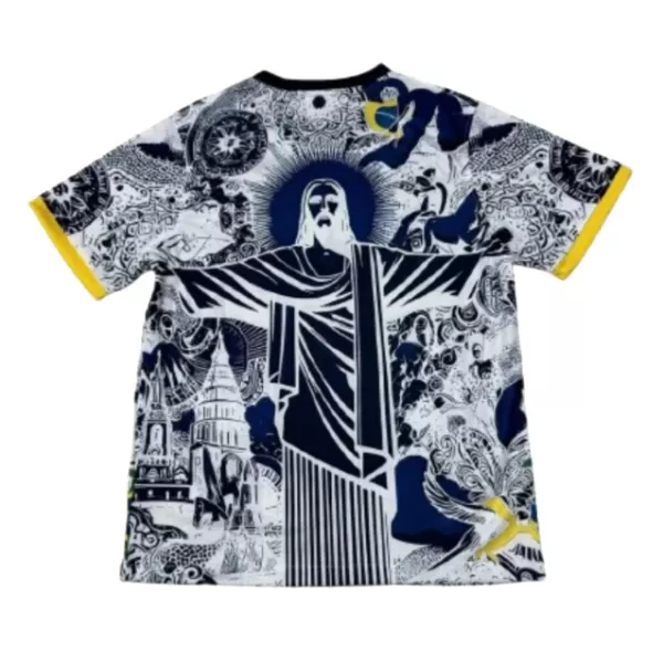 Brasilien Fotbollströja 2025 Svart - Speciell