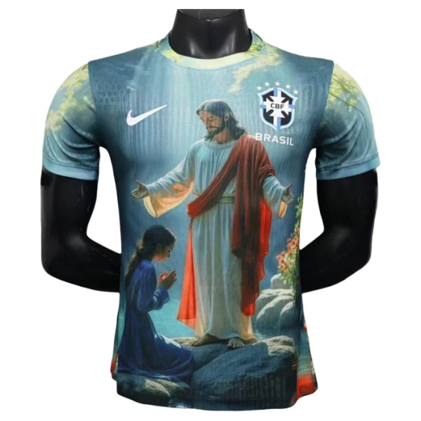 Brasilien x Christ Fotbollströja 2025 - Speciell Brasilien x Christ Fotbollströja 2025 - Speciell