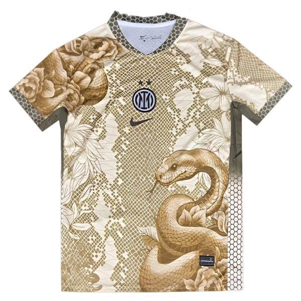 Inter Milan x Snake Fotbollströja 2025/26 - Speciell Inter Milan x Snake Fotbollströja 2025/26 - Speciell