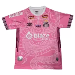 Santos FC Fotbollströja 2025/26 Dragon Rosa Santos FC Fotbollströja 2025/26 Dragon Rosa
