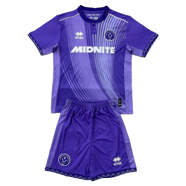 Sheffield United Fotbollströja Barn Tredje 2025/26 Sheffield United Fotbollströja Barn Tredje 2025/26