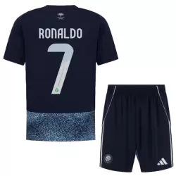 Al Nassr Ronaldo 7 Fotbollströja Barn Borta 2025/26 Al Nassr Ronaldo 7 Fotbollströja Barn Borta 2025/26