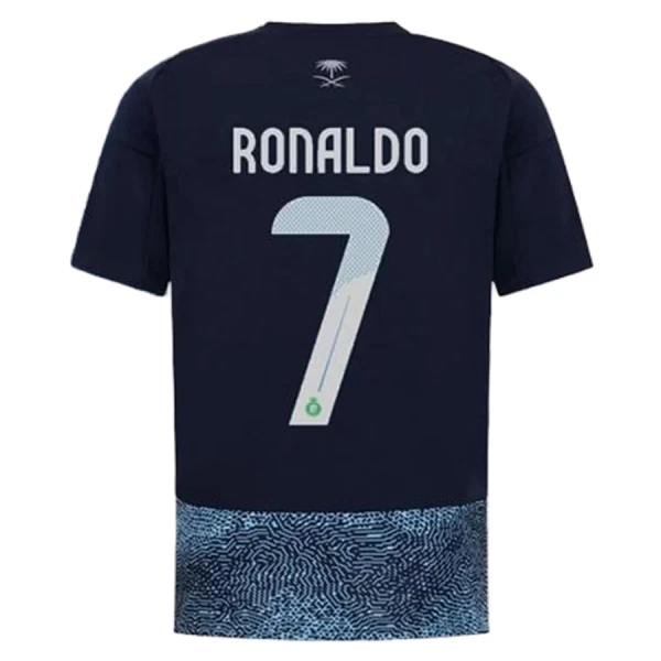 Al Nassr Ronaldo 7 Fotbollströja Borta 2025/26 Al Nassr Ronaldo 7 Fotbollströja Borta 2025/26
