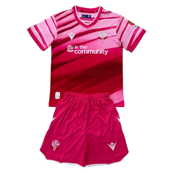 Bolton Wanderers Fotbollströja Barn Tredje 2025/26 Bolton Wanderers Fotbollströja Barn Tredje 2025/26