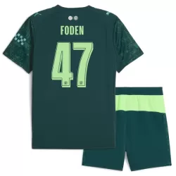 Manchester City Foden 47 Fotbollströja Barn Fjärde EA Sport 2025/26 Manchester City Foden 47 Fotbollströja Barn Fjärde EA Sport 2025/26