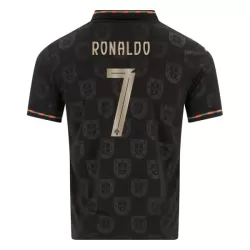 Portugal Black Panther Ronaldo 7 Fotbollströja 2025/26 - Speciell