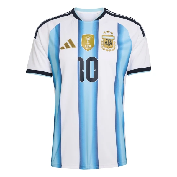 Argentina Messi 10 Fotbollströja Hemma VM 2026