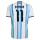 Argentina Di Maria 11 Fotbollströja Hemma VM 2026