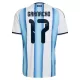 Argentina Garnacho 17 Fotbollströja Hemma VM 2026