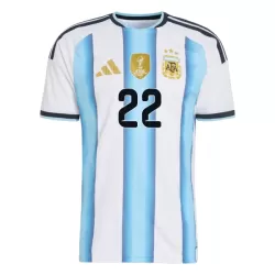Argentina Lautaro Martinez 22 Fotbollströja Hemma VM 2026