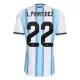 Argentina Lautaro Martinez 22 Fotbollströja Hemma VM 2026