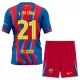 FC Barcelona Frenkie de Jong 21 Fotbollströja Barn Fjärde 2025/26