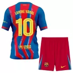 FC Barcelona Lamine Yamal 10 Fotbollströja Barn Fjärde 2025/26