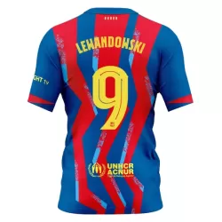 FC Barcelona Lewandowski 9 Fotbollströja Fjärde 2025/26