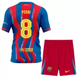 FC Barcelona Pedri 8 Fotbollströja Barn Fjärde 2025/26