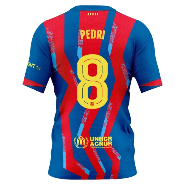 FC Barcelona Pedri 8 Fotbollströja Fjärde 2025/26