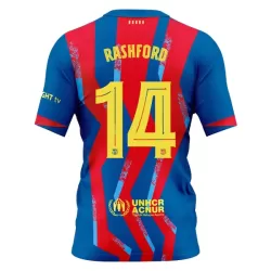 FC Barcelona Rashford 14 Fotbollströja Fjärde 2025/26