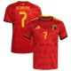 Belgien De Bruyne 7 Fotbollströja Hemma VM 2026 Belgien De Bruyne 7 Fotbollströja Hemma VM 2026