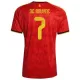 Belgien De Bruyne 7 Fotbollströja Hemma VM 2026
