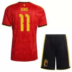 Belgien Doku 11 Fotbollströja Barn Hemma VM 2026