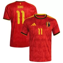 Belgien Doku 11 Fotbollströja Hemma VM 2026