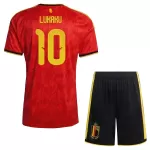 Belgien Lukaku 10 Fotbollströja Barn Hemma VM 2026