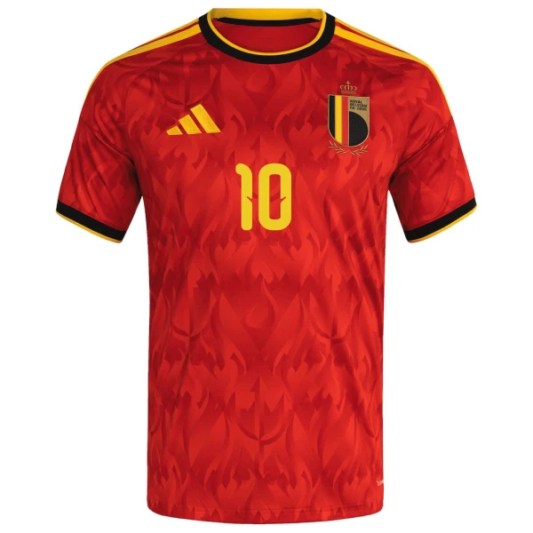 Belgien Lukaku 10 Fotbollströja Barn Hemma VM 2026