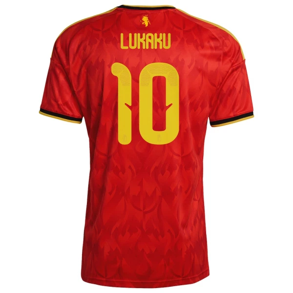 Belgien Lukaku 10 Fotbollströja Hemma VM 2026