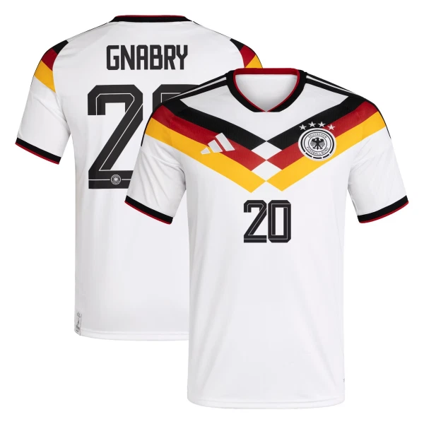 Tyskland Gnabry 20 Fotbollströja Hemma VM 2026