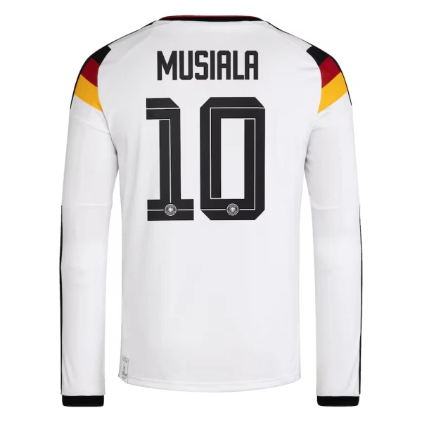 Tyskland Musiala 10 Fotbollströja Hemma VM 2026 Långärmad