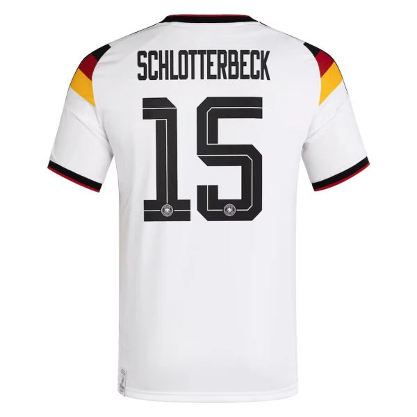 Tyskland N. Schlotterbeck 15 Fotbollströja Hemma VM 2026