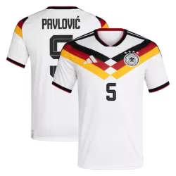 Tyskland Pavlovic 5 Fotbollströja Hemma VM 2026