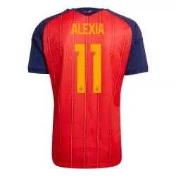 Spanien Alexia 11 Fotbollströja Hemma VM 2026